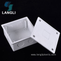 Electrical Accessories 4x4 Pvc Plastic Adapter Junction Box